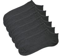 Erwin Müller Unisex-Sneaker-Socken 6 Paar 43 - 46 anthrazit