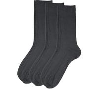 Erwin Müller Unisex-Socken 3 Paar 39 - 42 anthrazit