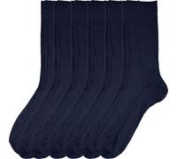 Erwin Müller Unisex-Socken 6 Paar blau 35 - 38