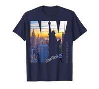 ESB Empire State New York City NYC USA Top Rock NY_ T-Shirt