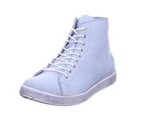 Esgano Damen High Top Sneaker, Pastellblau, 40 EU