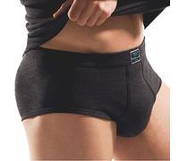 ESGE 53-420 Jeans Sportslip/Unterhose mit Eingriff Gr. 5-9 im 5er Spar-Pack (6, schwarz)