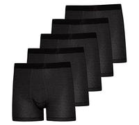 ESGE - Feinripp Ringel 320 - Pant mit Eingriff - 5er Spar-Pack (7 Schwarz)