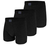 Esge JEANS Feinripp Hose Kurz 3er Pack | 9 (XXXL) | Schwarz (ES-0050)