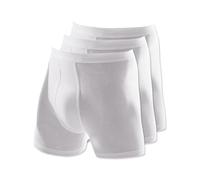 Esge Royal Feinripp Hose Kurz 3er Pack | 6 (L) | Weiss (ES-0060)