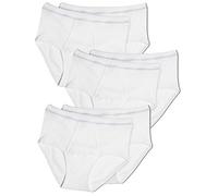 ESGE Herren Slip 6er Pack Doppelripp, 125-420, 8, Weiss