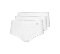 Esge Herren Slip Mondial Feinripp 3er Pack Größe 7 (XL), Farbe weiß