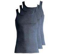 ESGE Achselshirt Feinripp "Jeans" blau 9 3er-Set