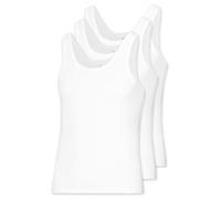 Esge Royal Feinripp Sportjacke 3er Pack | 6 (L) | Weiss (ES-0060)