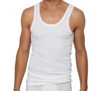 ESGE Sportjacke / Athletic-Shirt, Doppelripp, 5er Pack (6 / L, Weiss)