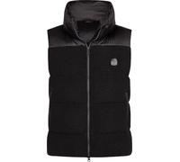 ESKADRON Quilt-Waistcoat Teddy Black - XL