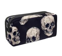 Eslifey Federmäppchen, buntes Gamer-Controller-Spritzmuster, großes Fassungsvermögen, Federmäppchen, Schreibwaren, Stiftebeutel, Mehrfarbig 2, 2.3x8.2x3.9in/6x21x10cm, Kosmetikkoffer