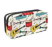 Eslifey Federmäppchen, niedlich, lustig, Katze, Einhorn, Herz, Brille, Kronenmuster, großes Fassungsvermögen, Federmäppchen, Schreibwaren, Stiftebeutel, Mehrfarbig 9, 2.3x8.2x3.9in/6x21x10cm,