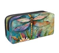 Eslifey Federmäppchen, Sonnenblumenfeld-Gitarre, großes Fassungsvermögen, Federmäppchen, Schreibwaren, Stiftetasche, Mehrfarbig 6, 2.3x8.2x3.9in/6x21x10cm, Kosmetikkoffer