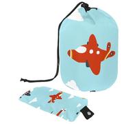 Eslifey Große Make-up-Tasche mit Kordelzug, Muschel, Seestern, Meereslebewesen, Reise-Kosmetiktasche, tragbare Make-up-Organizer-Tasche, Mehrfarbig 8, 9.9x6.9in/25.2x17.6cm