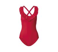 esmara® Damen Badeanzug (Rot, 36)