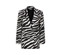 Esmara® Damen Blazer (Schwarz/weiß, 40)