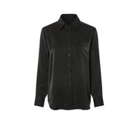 esmara® Damen Bluse Satin (Schwarz, 38)