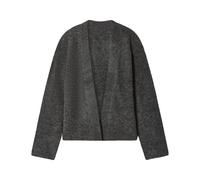 esmara® Damen Bouclé-Strickcardigan (Grau, M(40/42))