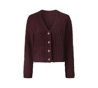 Esmara® Damen Cardigan (Burgunder, L(44/46))