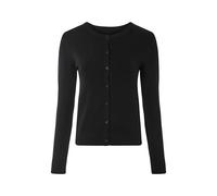 esmara® Damen Cardigan Feinstrick (Schwarz, L (44/46)) schwarz L (44/46)