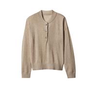 esmara® Damen Feinstrickpullover (Beige, S(36/38)) beige S(36/38)