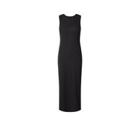 Esmara® Damen geripptes Midi-Kleid (Schwarz, M (40/42))