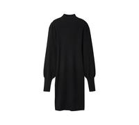 esmara® Damen Geripptes Strickkleid (Schwarz, Xs(32/34))