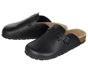 esmara® Damen/Herren Clog Tieffußbett (Schwarz, 37)