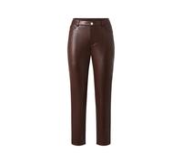 esmara® Damen Hose, in Lederoptik (Braun, 36)