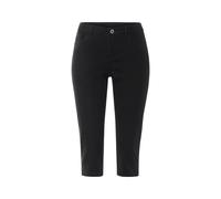 esmara® Damen Jeans Capri (Schwarz, 40) schwarz 40