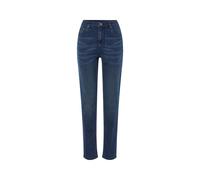 esmara® Damen Jeans Straight Fit Thermo (Dunkelblau, 40) blau 40