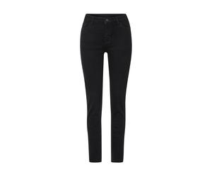 Esmara® Damen Jeans, Super Skinny Fit, mit Po-Push-up-Effekt, normale Leibhöhe (Schwarz, 36)