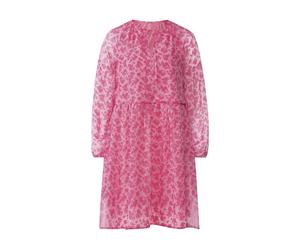 Esmara® Damen Kleid aus Chiffon (Pink, 40)