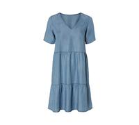 esmara® Damen Kleid kurz (Blau, 36) blau 36