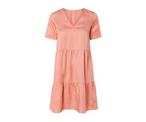 Esmara® Damen Kleid kurz (Koralle, 38)