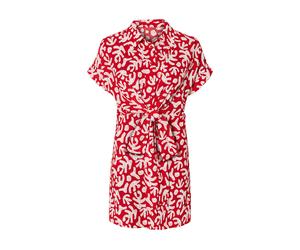 Esmara® Damen Kleid kurz (Rot, M (40/42))