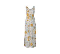 esmara® Damen Kleid Maxi (Blumen/blau, L (44/46))
