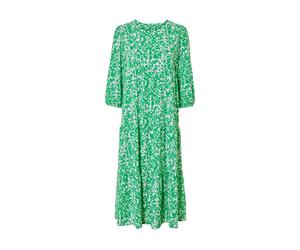 esmara® Damen Kleid Midi (Grün, S(36/38))