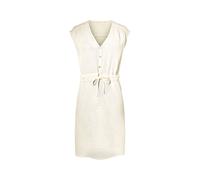 esmara® Damen Kleid Midi (Weiß, 38) weiss 38