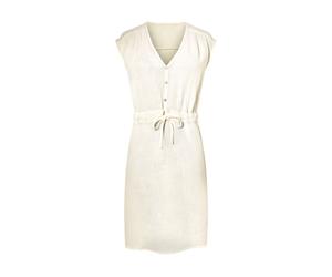 esmara® Damen Kleid Midi (Weiß, 44)