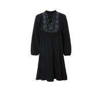 Esmara® Damen Kleid Musselin (Schwarz, 38)