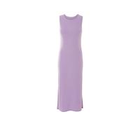 Esmara® Damen Kleid Rippe Midi (Lila, M(40/42))