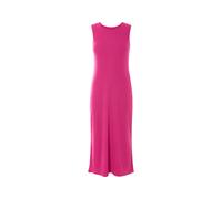 Esmara® Damen Kleid Rippe Midi (Pink, S(36/38))