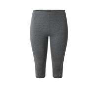 esmara® Damen Leggings Capri (Grau, 3Xl(56/58))