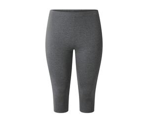 Esmara® Damen Leggings Capri (Grau, L(44/46))