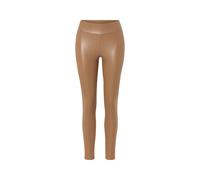 esmara® Damen Leggings Lederoptik (Braun, 34)