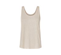 esmara® Damen Leinen-Top / Leinen-Spaghettitop (Beige, M(40/42)) beige M(40/42)