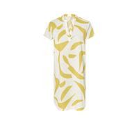 esmara® Damen Leinen-Tunikakleid, leger geschnitten (Weiß, 38) weiss 38