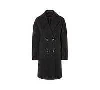 esmara® Damen Mantel Wolloptik (Schwarz, 36)